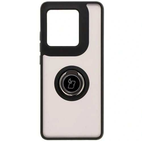Kup Etui z uchwytem na palec Bizon Case Hybrid Ring do Motorola Edge 50 Ultra kouřové s černým rámem - BIZ6893 - {ean13} - Sklep Home Screen