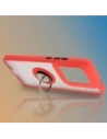 Buy Bizon Case Hybrid Ring Motorola Edge 50 Ultra smoky with a red frame - BIZ6894 - {ean13} - Home Screen Store Europe