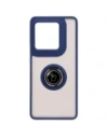 Kup Etui z uchwytem na palec Bizon Case Hybrid Ring do Motorola Edge 50 Ultra kouřové s modrým rámečkem - BIZ6895 - {ean13} - Sklep Home Screen