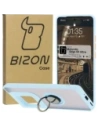 Kup Bizon Case Hybrid Ring Motorola Edge 50 Ultra fumuriu cu un cadru bleu deschis - BIZ6896 - {ean13} - Sklep Home Screen
