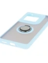 Buy Bizon Case Hybrid Ring Motorola Edge 50 Ultra smoky with a light blue frame - BIZ6896 - {ean13} - Home Screen Store Europe