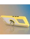 Kup Bizon Case Hybrid Ring Motorola Edge 50 Ultra fumuriu cu un cadru galben - BIZ6897 - {ean13} - Sklep Home Screen