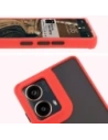 Kup Etui z uchwytem na palec Bizon Case Hybrid Ring do Motorola Moto G85 5G przydymione z czerwoną ramką - BIZ6899 - {ean13} - Sklep Home Screen