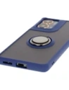 Kup Bizon Case Hybrid Gyűrű Motorola Moto G85 5G füstös színben, tengerészkék kerettel - BIZ6900 - {ean13} - Sklep Home Screen