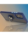 Kup Bizon Case Hybrid Gyűrű Motorola Moto G85 5G füstös színben, tengerészkék kerettel - BIZ6900 - {ean13} - Sklep Home Screen