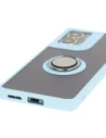 Kup Etui z uchwytem na palec Bizon Case Hybrid Ring do Motorola Moto G85 5G kouřové s jasně modrým rámem - BIZ6901 - {ean13} - Sklep Home Screen