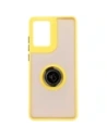 Kup Bizon Case Hybrid Ring Motorola Moto G85 5G fumuriu cu un cadru galben - BIZ6902 - {ean13} - Sklep Home Screen