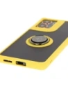 Kup Bizon Case Hybrid Ring Motorola Moto G85 5G fumuriu cu un cadru galben - BIZ6902 - {ean13} - Sklep Home Screen