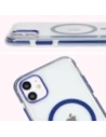 Kup Etui s magnetickým kroužkem Bizon Case Marco pro Apple iPhone 11 průhledné s modrým rámečkem - BIZ6903 - {ean13} - Sklep Home Screen