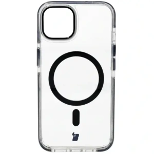 Kup Etui z pierścieniem magnetycznym Bizon Case Marco do Apple iPhone 14 / Apple iPhone 13 przezroczyste z czarną ramką - BIZ6905 - {ean13} - Sklep Home Screen