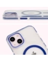 Kup Etui z pierścieniem magnetycznym Bizon Case Marco do Apple iPhone 14 / Apple iPhone 13 przezroczyste z niebieską ramką - BIZ6906 - {ean13} - Sklep Home Screen