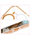 Kup Etui z pierścieniem magnetycznym Bizon Case Marco do Apple iPhone 14 / Apple iPhone 13 przezroczyste z pomarańczową ramką - BIZ6907 - {ean13} - Sklep Home Screen