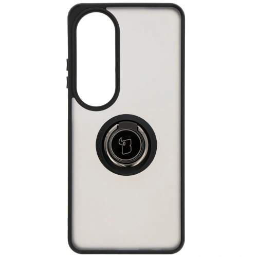 Kup Pouzdro s prstovým držákem Bizon Case Hybrid Ring pro Oppo A60 4G kouřové s černým rámem - BIZ6909 - {ean13} - Sklep Home Screen