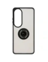 Kup Pouzdro s prstovým držákem Bizon Case Hybrid Ring pro Oppo A60 4G kouřové s černým rámem - BIZ6909 - {ean13} - Sklep Home Screen