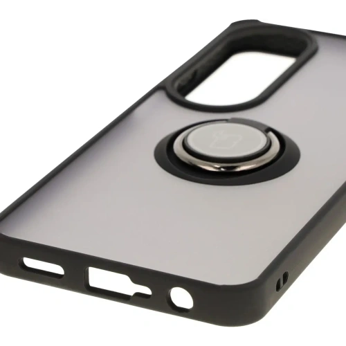 Buy Bizon Case Hybrid Ring Oppo A60 4G smoky with a black frame - BIZ6909 - {ean13} - Home Screen Store Europe