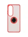 Buy Bizon Case Hybrid Ring Oppo A60 4G smoky with a red frame - BIZ6910 - {ean13} - Home Screen Store Europe