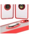 Buy Bizon Case Hybrid Ring Oppo A60 4G smoky with a red frame - BIZ6910 - {ean13} - Home Screen Store Europe