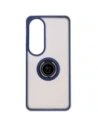 Kup Bizon Case Hybrid Ring Oppo A60 4G fumuriu cu un cadru albastru închis - BIZ6911 - {ean13} - Sklep Home Screen