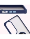 Kup Bizon Case Hybrid Ring Oppo A60 4G fumuriu cu un cadru albastru închis - BIZ6911 - {ean13} - Sklep Home Screen