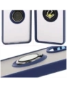 Kup Bizon Case Hybrid Ring Oppo A60 4G fumuriu cu un cadru albastru închis - BIZ6911 - {ean13} - Sklep Home Screen