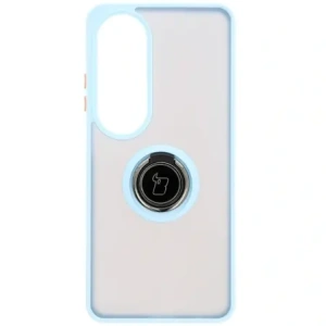 Kup Bizon Case Hybrid Ring Oppo A60 4G fumuriu cu un cadru bleu deschis - BIZ6912 - {ean13} - Sklep Home Screen