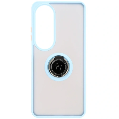 Kup Bizon Case Hybrid Ring Oppo A60 4G fumuriu cu un cadru bleu deschis - BIZ6912 - {ean13} - Sklep Home Screen