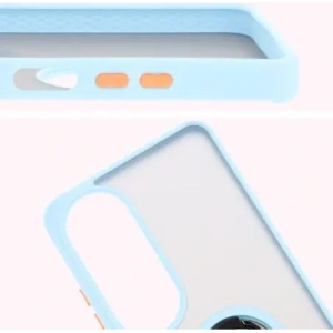Kup Bizon Case Hybrid Ring Oppo A60 4G fumuriu cu un cadru bleu deschis - BIZ6912 - {ean13} - Sklep Home Screen