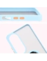 Kup Bizon Case Hybrid Ring Oppo A60 4G fumuriu cu un cadru bleu deschis - BIZ6912 - {ean13} - Sklep Home Screen