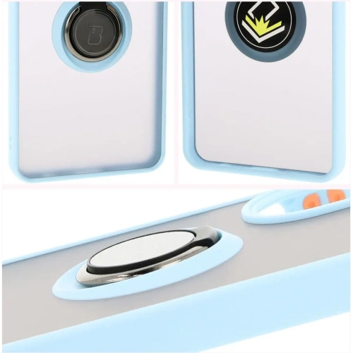Kup Bizon Case Hybrid Ring Oppo A60 4G fumuriu cu un cadru bleu deschis - BIZ6912 - {ean13} - Sklep Home Screen