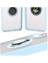 Kup Pouzdro s úchopem na prst Bizon Case Hybrid Ring pro Oppo A60 4G kouřové s jasně modrým rámečkem - BIZ6912 - {ean13} - Sklep Home Screen