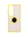 Kup Bizon Case Hybrid Ring Oppo A60 4G fumuriu cu un cadru galben - BIZ6913 - {ean13} - Sklep Home Screen