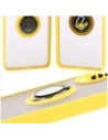 Buy Bizon Case Hybrid Ring Oppo A60 4G smoky with a yellow frame - BIZ6913 - {ean13} - Home Screen Store Europe