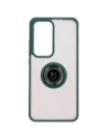 Kup Bizon Case Hybrid Ring Oppo Reno 12 Pro füstös, sötétzöld kerettel - BIZ6914 - {ean13} - Sklep Home Screen
