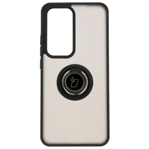 Buy Bizon Case Hybrid Ring Oppo Reno 12 Pro smoky with a black frame - BIZ6915 - {ean13} - Home Screen Store Europe