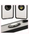 Kup Bizon Case Hybrid Ring Oppo Reno 12 Pro rauchig mit einem schwarzen Rahmen - BIZ6915 - {ean13} - Sklep Home Screen