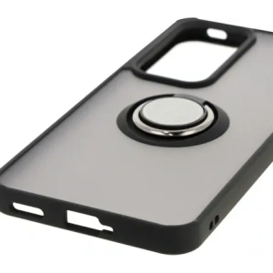 Kup Etui s úchopem na prst Bizon Case Hybrid Ring pro Oppo Reno 12 Pro kouřové s černým rámem - BIZ6915 - {ean13} - Sklep Home Screen