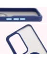 Kup Etui s úchytem na prst Bizon Case Hybrid Ring pro Oppo Reno 12 Pro kouřové s modrým rámem - BIZ6917 - {ean13} - Sklep Home Screen