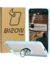 Kup Pouzdro s úchopem na prst Bizon Case Hybrid Ring pro Oppo Reno 12 Pro kouřové s světle modrým rámečkem - BIZ6918 - {ean13} - Sklep Home Screen