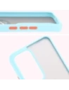 Kup Pouzdro s úchopem na prst Bizon Case Hybrid Ring pro Oppo Reno 12 Pro kouřové s světle modrým rámečkem - BIZ6918 - {ean13} - Sklep Home Screen