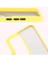 Kup Etui z uchwytem na palec Bizon Case Hybrid Ring do Oppo Reno 12 Pro przydymione z żółtą ramką - BIZ6919 - {ean13} - Sklep Home Screen