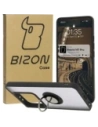 Bizon Case Hybrid Gyűrű Xiaomi 14T Pro füstös fekete kerettel