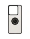 Kup Etui s úchytem na prst Bizon Case Hybrid Ring pro Xiaomi 14T Pro kouřové s černým rámečkem - BIZ6921 - {ean13} - Sklep Home Screen