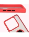 Kup Etui s úchytem na prst Bizon Case Hybrid Ring pro Xiaomi 14T Pro kouřové s červeným rámečkem - BIZ6922 - {ean13} - Sklep Home Screen