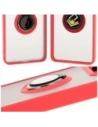 Kup Etui s úchytem na prst Bizon Case Hybrid Ring pro Xiaomi 14T Pro kouřové s červeným rámečkem - BIZ6922 - {ean13} - Sklep Home Screen