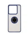Kup Bizon Case Hybrid Ring Xiaomi 14T Pro fumuriu cu un cadru bleu marin - BIZ6923 - {ean13} - Sklep Home Screen