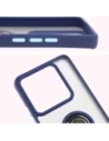 Kup Etui s úchytem na palec Bizon Case Hybrid Ring do Xiaomi 14T Pro kouřové s modrým rámem - BIZ6923 - {ean13} - Sklep Home Screen