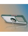 Kup Bizon Case Hybrid Ring Xiaomi 14T rauchig mit einem dunkelgrünen Rahmen - BIZ6926 - {ean13} - Sklep Home Screen