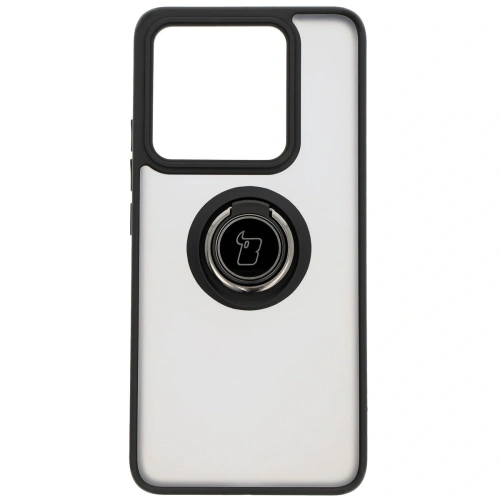 Kup Etui s úchopem na prst Bizon Case Hybrid Ring do Xiaomi 14T kouřové s černým rámem - BIZ6927 - {ean13} - Sklep Home Screen
