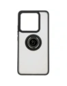 Buy Bizon Case Hybrid Ring Xiaomi 14T smoky with a black frame - BIZ6927 - {ean13} - Home Screen Store Europe
