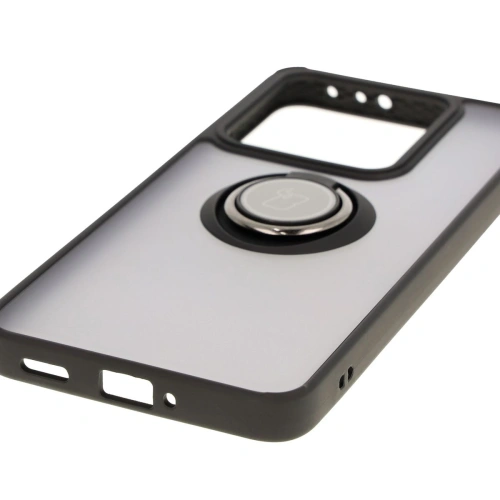 Kup Etui s úchopem na prst Bizon Case Hybrid Ring do Xiaomi 14T kouřové s černým rámem - BIZ6927 - {ean13} - Sklep Home Screen